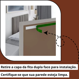 Cabeceira de Cama King 10 Módulos Estofados Suede Verde Menta e 4 Módulos Ripados Mdf - 4