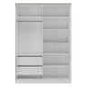 Guarda Roupa Infantil 4 Portas 2 Gavetas MDF Sky - 9