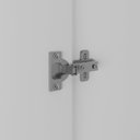Ver mais imagens de Guarda Roupa Infantil 4 Portas 2 Gavetas MDF Sky Yescasa Branco/Olmo Italiano