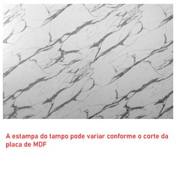 Mesa de Canto Lateral Amsterdã Alta Redonda Prata e Vulcano - 7