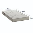 Ver imagem 6 de Berço Cama Multifuncional com Colchão Solteiro 78cm x 188cm 1 Colchão para Berço 70cm x 130cm