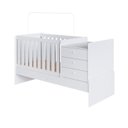 Ver mais imagens de Berço Cama Multifuncional com Colchão Solteiro 78cm x 188cm 1 Colchão para Berço 70cm x 130cm