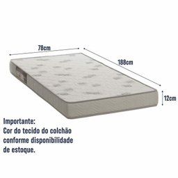Berço Cama Multifuncional com Auxiliar 2 Colchões - 7 Berço Cama Multifuncional com Auxiliar 2 Colchões - 7
