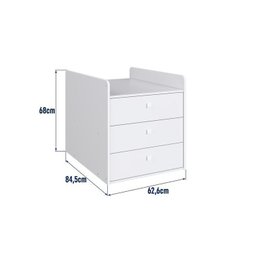 Berço Cama Multifuncional com Auxiliar 2 Colchões - 14