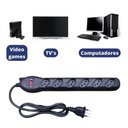 Ver imagem 2 de Filtro de Linha 6 Tomadas Preto Qfl6 Qualitronix