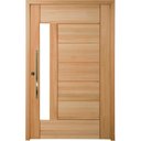 Ver imagem 3 de Porta Pivotante Maciça 214x109cm Eucalipto Pm76 Lira Cruzeiro Portas