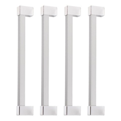 Kit 4 Puxador Alumínio Móveis Gaveta Armário Cozinha 320mm