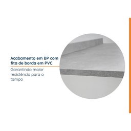 Tampo para Balcão de Pia 120cm CabeCasa MadeiraMadeira - 3