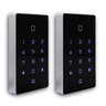 Kit 2 Teclado de Acesso Touch Controle Rfid Digital Leitor Cartão - 1