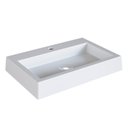 Ver imagem 2 de Cuba de Sobrepor Retangular Para Banheiro e Lavabo C008 Placa&Ponto