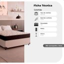 Ver imagem 3 de Colchão Viúva e-Shop Casa D33 One Face - Branco/Preto - 17x128x188cm - e-Shop Casa