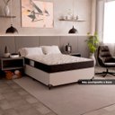 Ver imagem 2 de Colchão Viúva e-Shop Casa D33 One Face - Branco/Preto - 17x128x188cm - e-Shop Casa