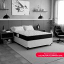 Ver imagem 5 de Colchão Viúva e-Shop Casa D33 One Face - Branco/Preto - 17x128x188cm - e-Shop Casa