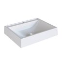 Ver imagem 2 de Cuba de Sobrepor Retangular Para Banheiro e Lavabo C011 Placa&Ponto