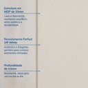 Ver imagem 6 de Painel Liso para TV até 48 Polegadas Planejado 120x230cm Aruá CabeCasa MadeiraOriginals Off White