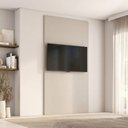 Ver imagem 1 de Painel Liso para TV até 48 Polegadas Planejado 120x230cm Aruá CabeCasa MadeiraOriginals Off White