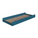 Ver imagem 4 de Cama Auxiliar para Beliche 1 Colchão Azul/Secreto
