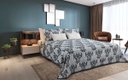 Ver imagem 2 de Kit Colcha Montblanc Imperial 103 Navy Casal Queen 230x260cm