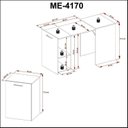 Ver mais imagens de Kit 2 Peças com Escrivaninha Retrátil para Escritório com Cadeira para Escritório Diretor Tela Mesh