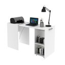 Ver mais imagens de Kit 2 Peças com Escrivaninha Retrátil para Escritório com Cadeira para Escritório Diretor Tela Mesh