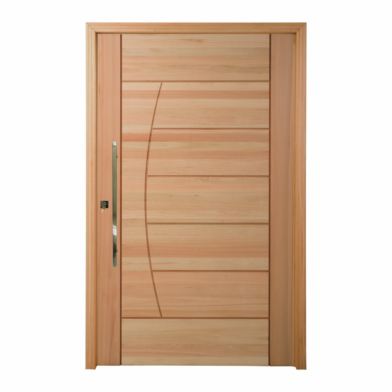 Porta Pivotante Maciça 214x109cm Eucalipto Pm78 Solar Cruzeiro Portas