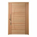 Ver imagem 1 de Kit Porta Pivotante Maciça de Eucalipto 214x109x14cm PM78 Solar Cruzeiro Portas Marrom