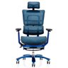 Cadeira Ergonômica Ergohaus Azurex com Apoio para Pernas e Encosto Ajustável - Azul - 6