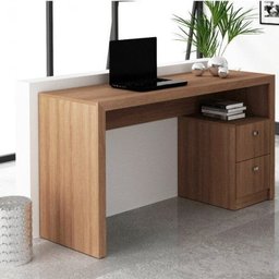 Kit 2 Peças com Escrivaninha ME4130 e Cadeira para Escritório Tela Mesh - 8