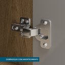 Ver imagem 4 de Módulo Inferior Cozinha Vitoria 01 Porta 35cm - Carvalho/offwhite