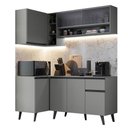 Ver imagem 3 de Armário de Cozinha Completa de Canto 265cm Nice Madesa