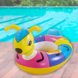 Boia Animais para Criança 50x80cm Amarelo Claro - 3