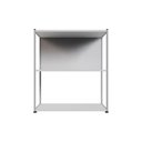 Ver imagem 3 de Estante Baixa Escritório 63cm X 36cm 3 Prateleiras F5 Office Cor:cinza
