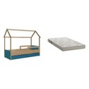 Ver imagem 3 de Cama Infantil Montessoriana 2 Gavetões Inferiores 1 Colchão