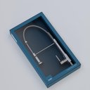 Ver imagem 3 de Torneira de Parede Cozinha Gourmet Cromada Água Fria