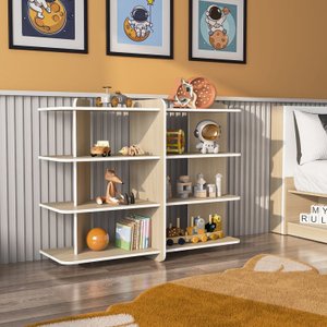 Estante Montessoriana Ravi Cantos Arredondados com Certificação Fsc®