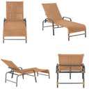 Ver imagem 3 de Espreguiçadeira Catar Corda em Náutica Jardim Alumínio Trama