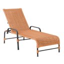 Ver imagem 1 de Espreguiçadeira Catar Corda em Náutica Jardim Alumínio Trama