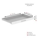 Ver imagem 7 de Mapoteca Mont 5 Gavetas 71,3cm x 120,4cm Aço Branco