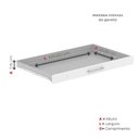Ver imagem 6 de Mapoteca Mont 5 Gavetas 71,3cm x 120,4cm Aço Branco