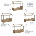 Ver mais imagens de Cama Infantil Montessoriana com Cama Auxiliar 2 Colchões