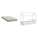 Ver imagem 3 de Cama Infantil Montessoriana com Cama Auxiliar 2 Colchões