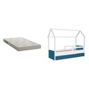 Ver imagem 3 de Cama Infantil Montessoriana com Cama Auxiliar 2 Colchões