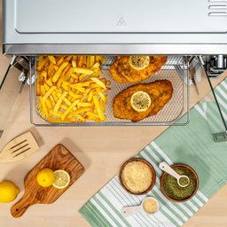 Forno e Fritadeira Sem Óleo Oster 42L French Door 2 em 1 - 127V - 8