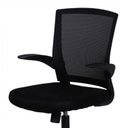 Ver imagem 4 de Kit 8 Cadeiras Escritório Diretor com Relax Tela Mesh Milão 3314 Preto