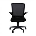 Ver imagem 3 de Kit 8 Cadeiras Escritório Diretor com Relax Tela Mesh Milão 3314 Preto