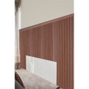 Ver imagem 3 de Ripas para Cabeceira de Cama Casal/Queen/King 240cm Marrom