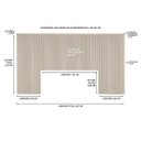 Ver imagem 4 de Ripas para Cabeceira de Cama Casal/Queen/King 240cm Verde