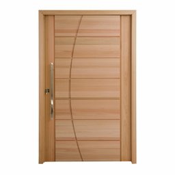 Porta Pivotante Maciça 214x109cm Eucalipto Pm93 Seleta Cruzeiro Portas - 1