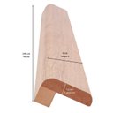 Ver imagem 7 de Ripas para Cabeceira de Cama Casal/Queen/King 240cm Bege