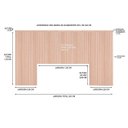 Ver imagem 4 de Ripas para Cabeceira de Cama Casal/Queen/King 240cm Bege